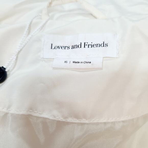 Lovers and Friends Ryann Puffer Jacket in Cream XS - Picture 8 of 14